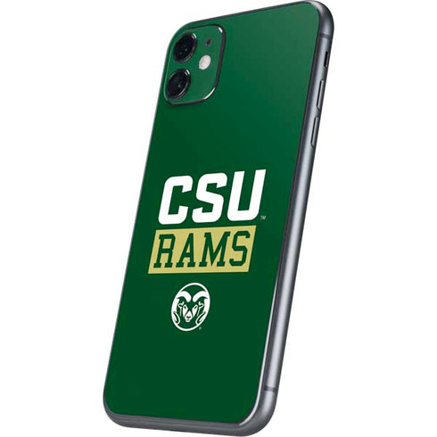 Colorado State University CSU Rams iPhone 11 Skin